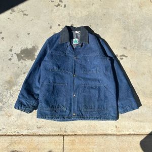 Vintage blanket lined chore jacket